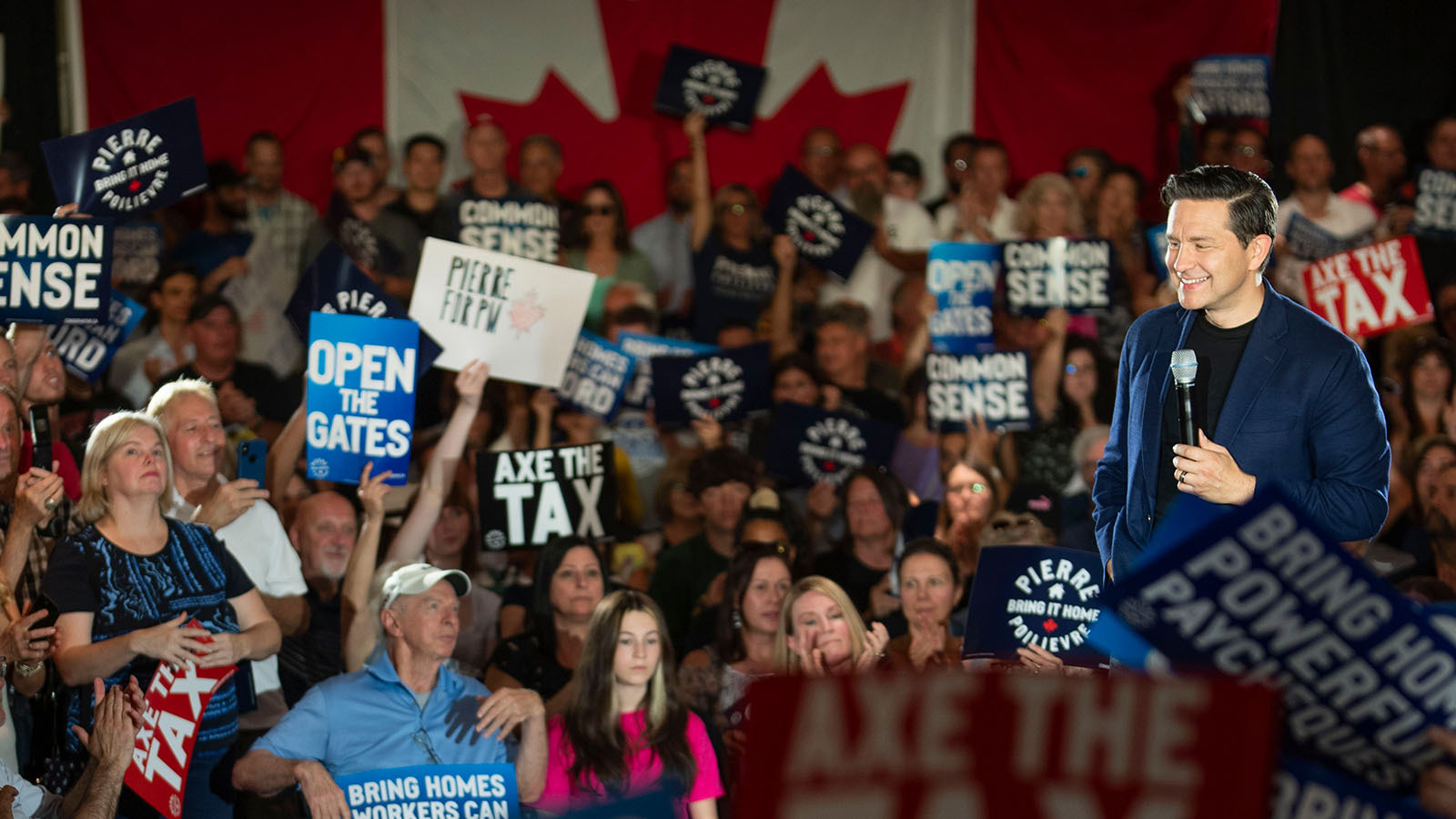 Pierre Poilievre rally